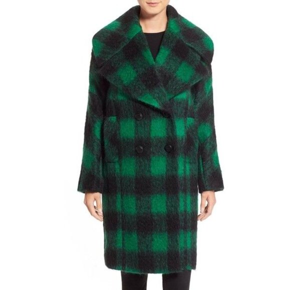 Trina Turk green Mohair coat NWOT *FLASH SALE* - Picture 11 of 11